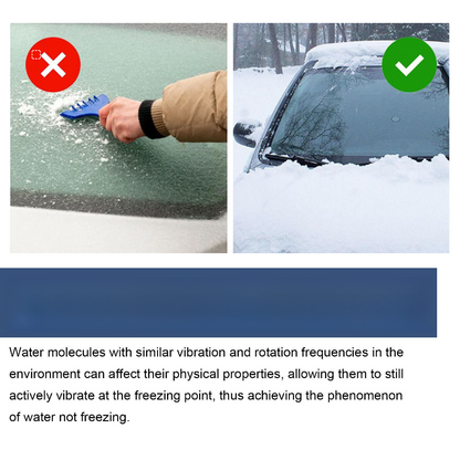 Car Microwave Molecular Deicing Instrument Car Interior Accessories Vehicle Aromatherapy Snow Removal Deicer Antifreeze Tools