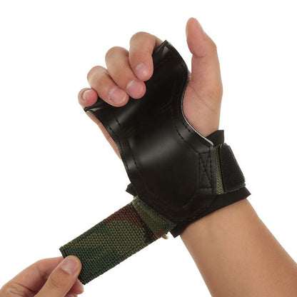 Fitness training lifting gloves
